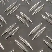 Рифленый алюминиевый лист Дуэт
